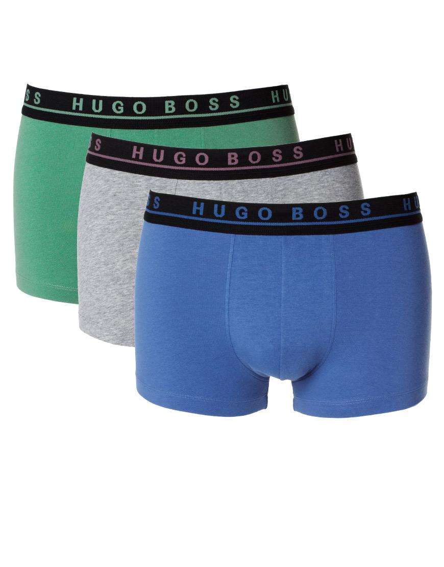 Foto Pack de 3 calzoncillos con logo de Hugo Boss Multicolor