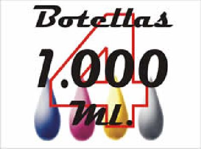 Foto Pack de 4 Botellas de 1 Litro cada una de Tinta Genérica Inktec Pigmentada para Epson ( N C M A )