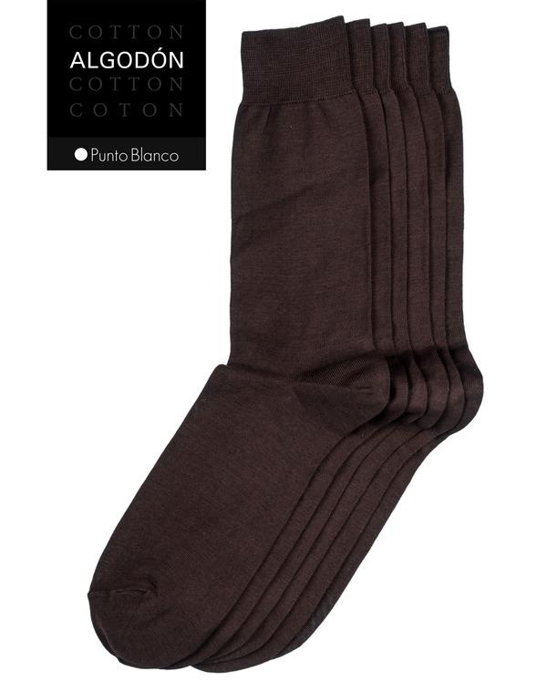 Foto Pack de calcetines de hombre Punto Blanco