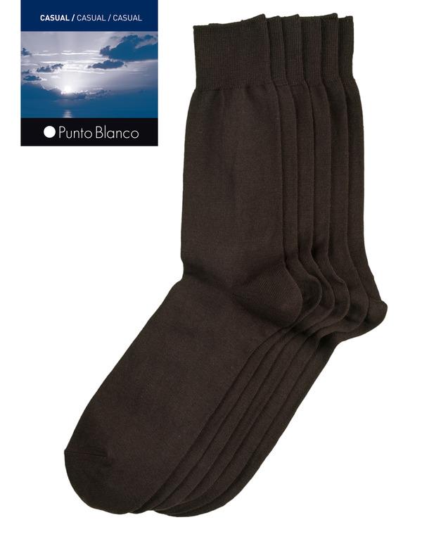 Foto Pack de calcetines de hombre Punto Blanco