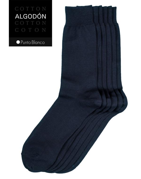 Foto Pack de calcetines de hombre Punto Blanco