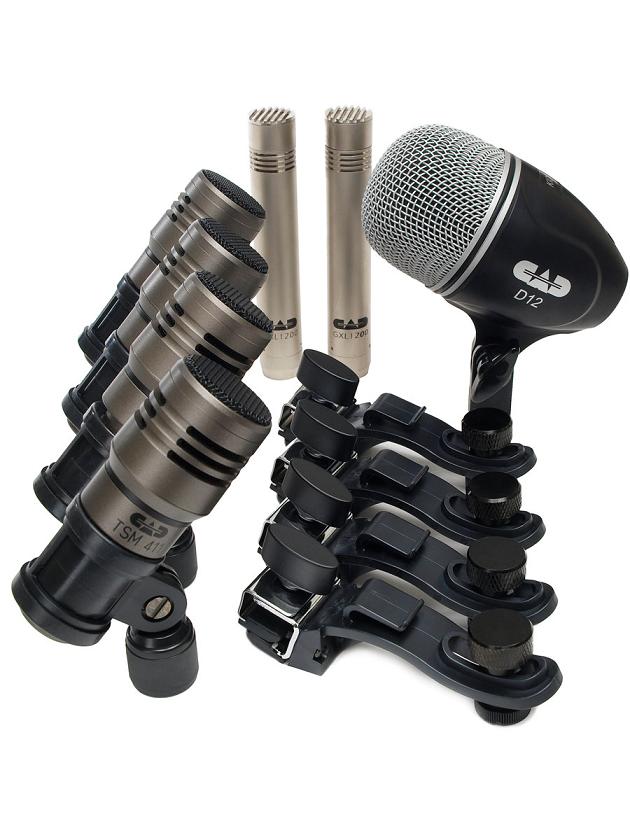 Foto Pack de Micrófonos de percusión Cad Audio Touring 7