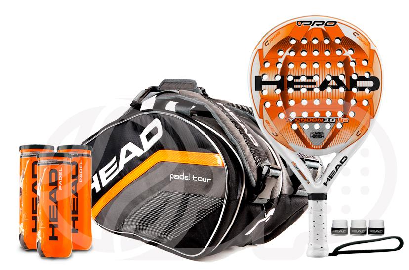 Foto Pack de pádel Head Typhoon 3.0 N2 2012
