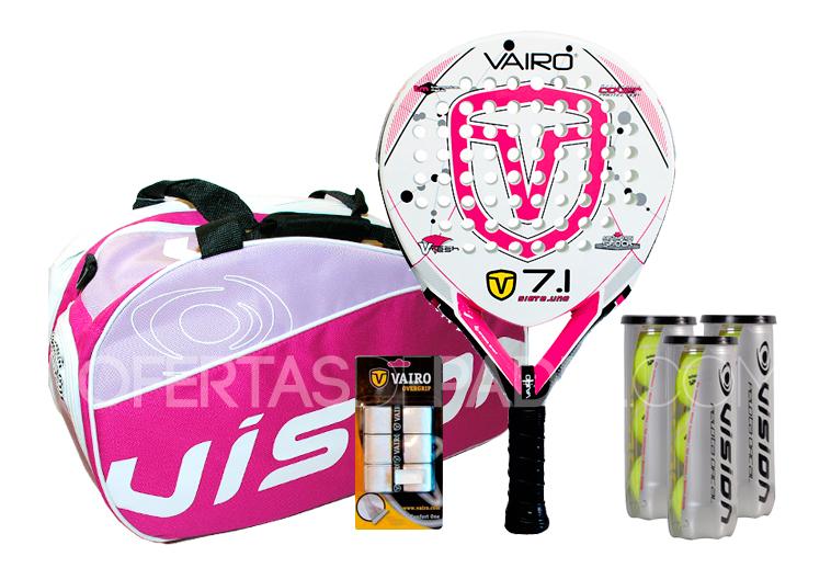 Foto Pack de pádel Vairo Olive 7.1 2011