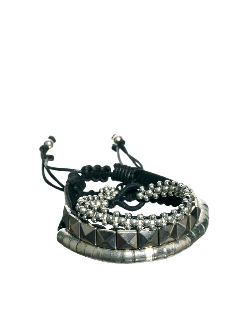 Foto Pack de pulseras Cimal de Pieces Plateado