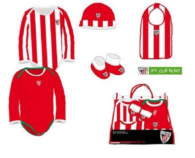 Foto Pack de ropa recién nacido del Athletic Club de Bilbao.