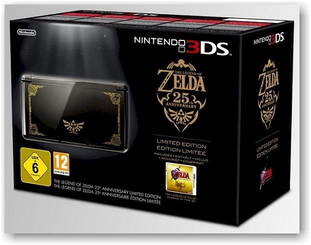 Foto Pack Edición Limitada Nintendo 3DS 25 Aniversario Zelda