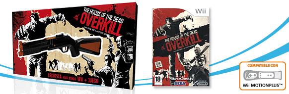 Foto Pack Escopeta + Juego House of the Dead para Wii