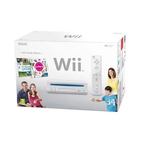 Foto Pack especial videoconsola Nintendo Wii + Wii party + Wii sport 2