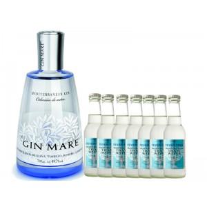 Foto Pack Gin Mare Mediterranean y Tónicas Fever Tree Mediterranean