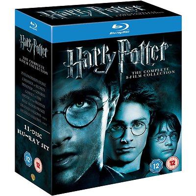 Foto Pack Harry Potter 1-8 La Saga Completa Blu-ray Castellano