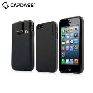 Foto Pack iPhone 5 Capdase Xpose & Luxe - Negro