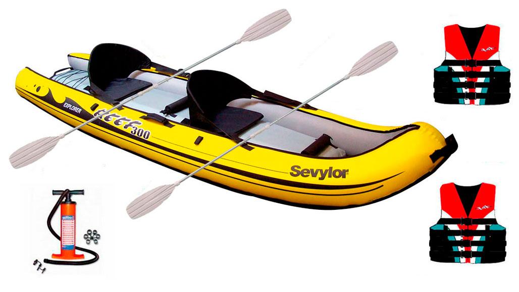 Foto Pack Kayak Reef 300 Sevylor