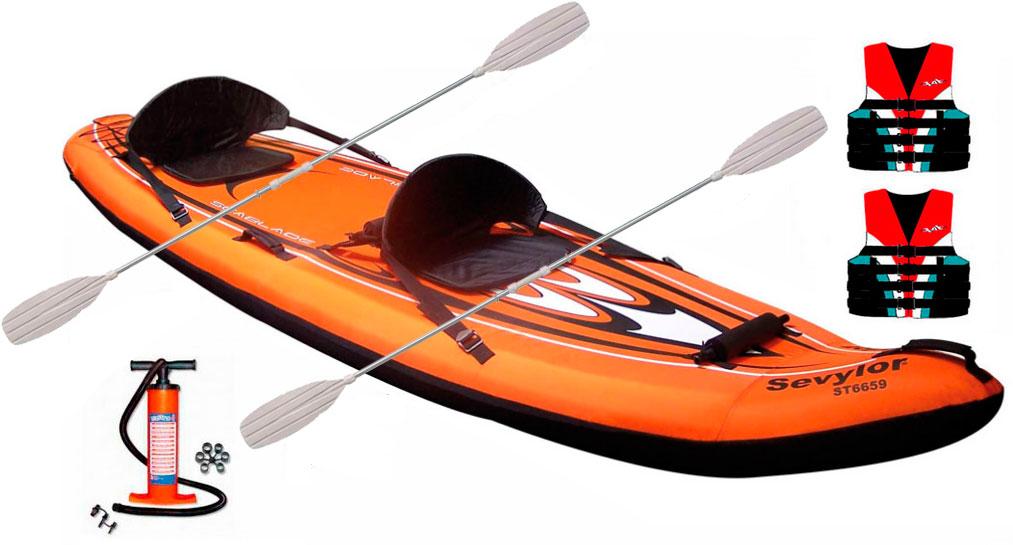 Foto Pack Kayak Sit On Top Seablade 2 Sevylor