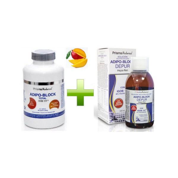 Foto Pack mango africano + adipo block depur hepa ren