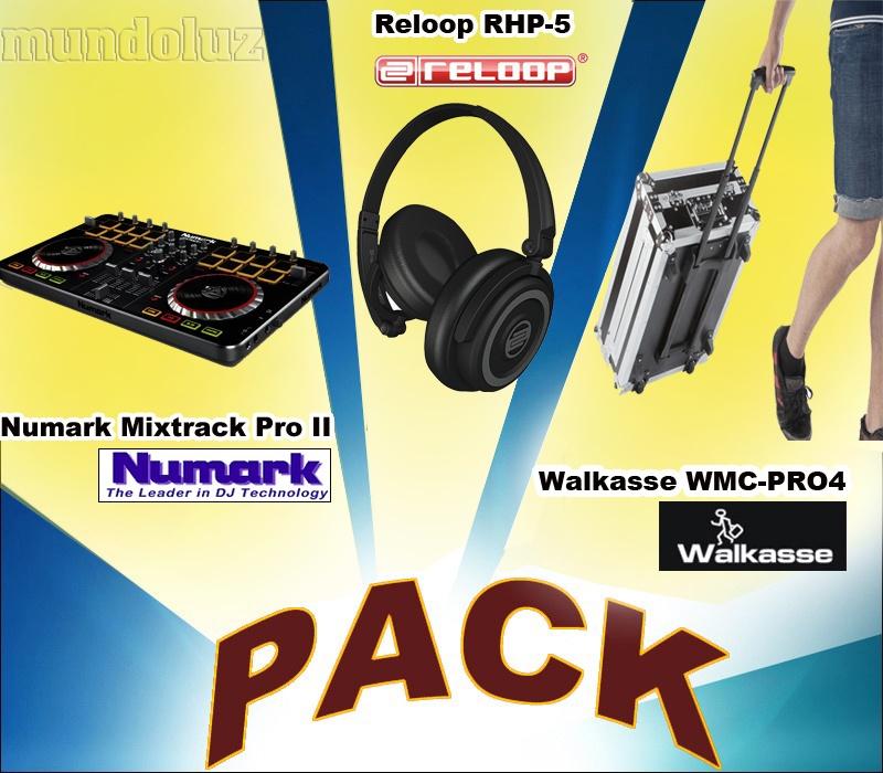 Foto Pack Numark Mixtrack Pro 2 + Walkasse WMC PRO-4