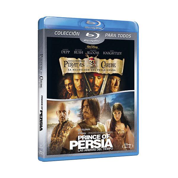 Foto Pack Prince of Persia + Piratas del Caribe: La maldición de la Perla Negra (Blu-Ray)