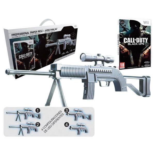 Foto Pack Professional Sniper Rifle + Call of Duty: Black Ops Wii