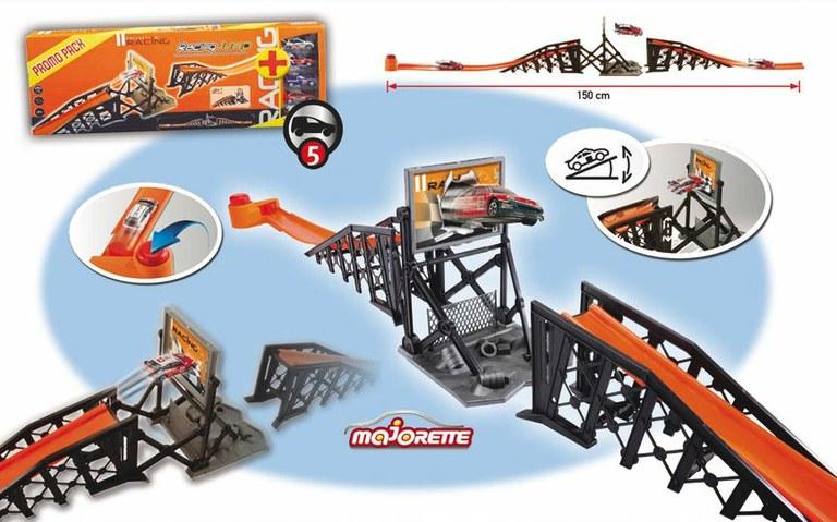 Foto Pack racing jump más 5 coches de majorette