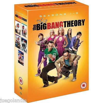 Foto Pack The Big Bang Theory Temporadas 2, 3, 4 Y 5 En Español Dvd Nuevo