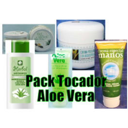 Foto Pack tocador aloe vera dedieta