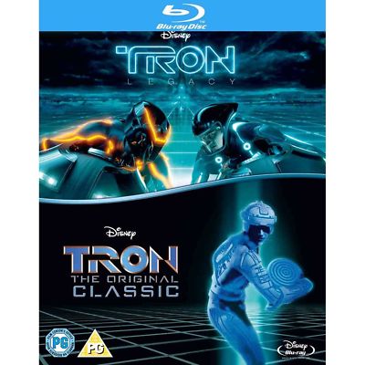 Foto Pack Tron Original +tron El Legado  Blu-ray Nueva