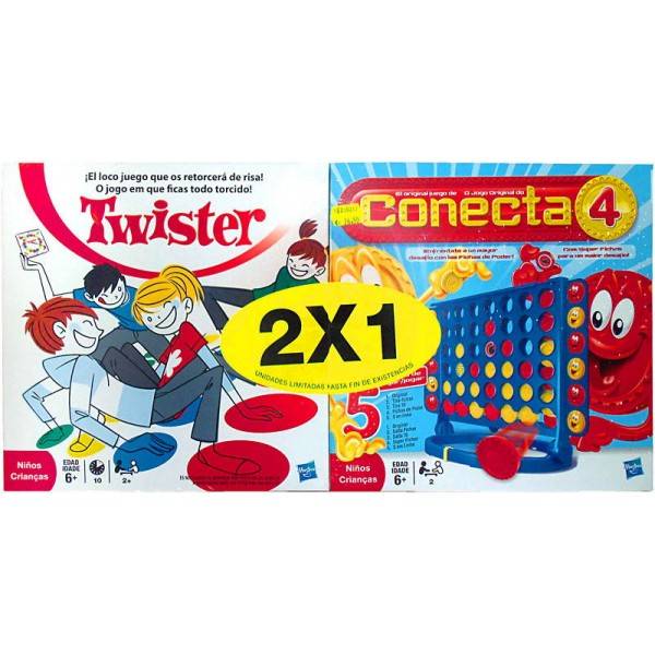 Foto Pack Twister + Conecta 4