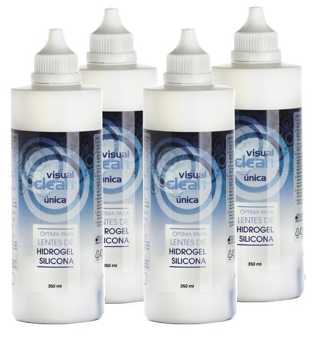 Foto Pack Visual Clean Hidrogel de Silicona (4 botes)