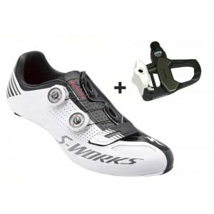Foto Pack zapatillas specialized s-works road + pedal auto keo 2 max