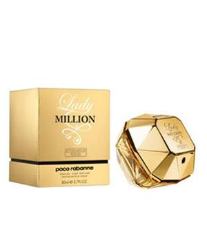 Foto Paco Rabanne Lady Million Absolutely Gold Pure Perfume 80ml Vaporizado