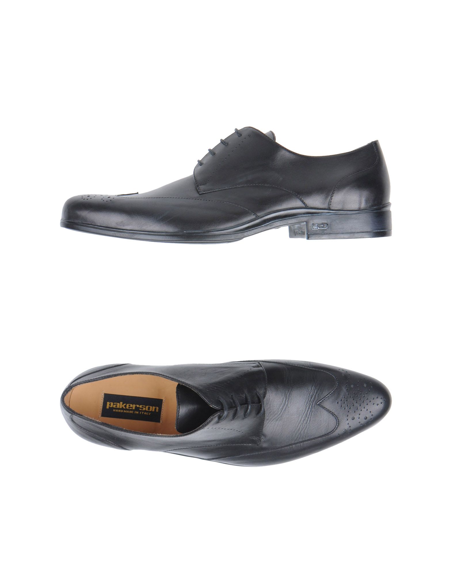 Foto Pakerson Zapatos De Cordones Hombre Negro
