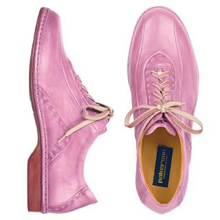 Foto Pakerson Zapatos, Zapatos Cordones Rosa Piel ternero Hechos a mano