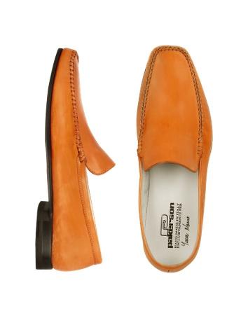 Foto Pakerson Zapatos, Zapatos Piel Hechos a Mano color Naranja