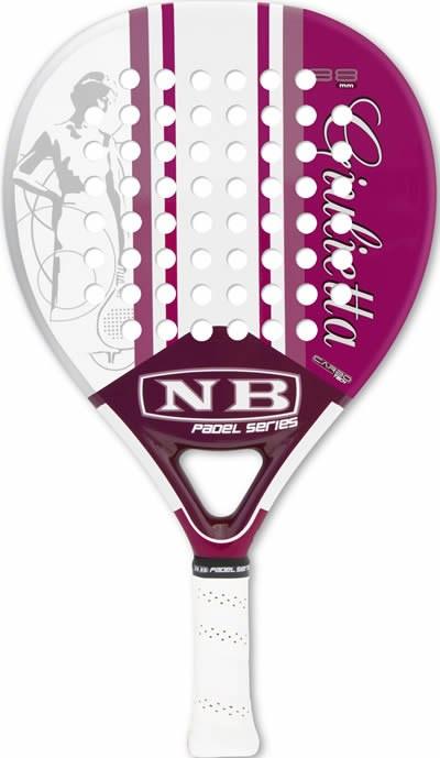 Foto Pala de padel giulietta 38mm de enebe con funda