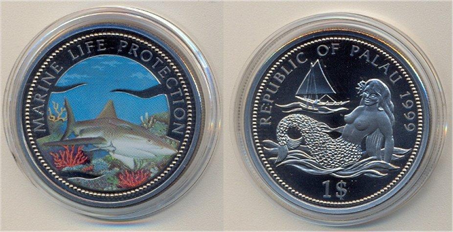 Foto Palau Inseln 1 Dollar 1999