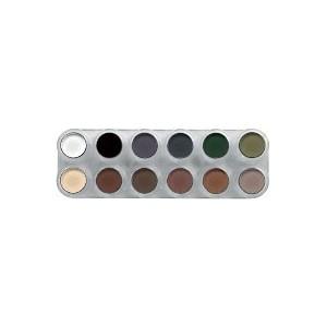 Foto Paleta 12 ux sombras-colorete de grimas