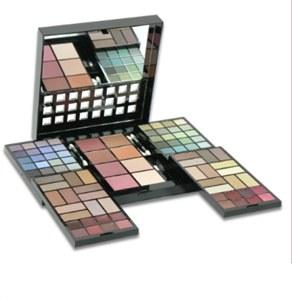 Foto Paleta combinada maquillaje profesional 72 sombras