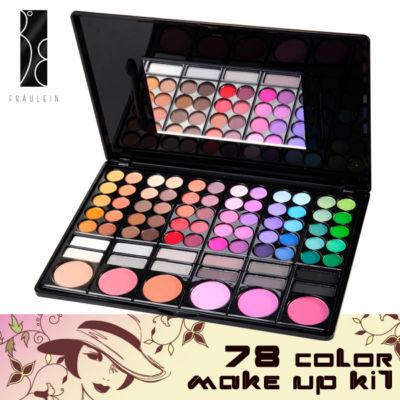 Foto Paleta Sombra De Ojos 78 Color Mate Y Brillo Maquillaje