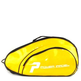 Foto paletero de padel power padel amarillo
