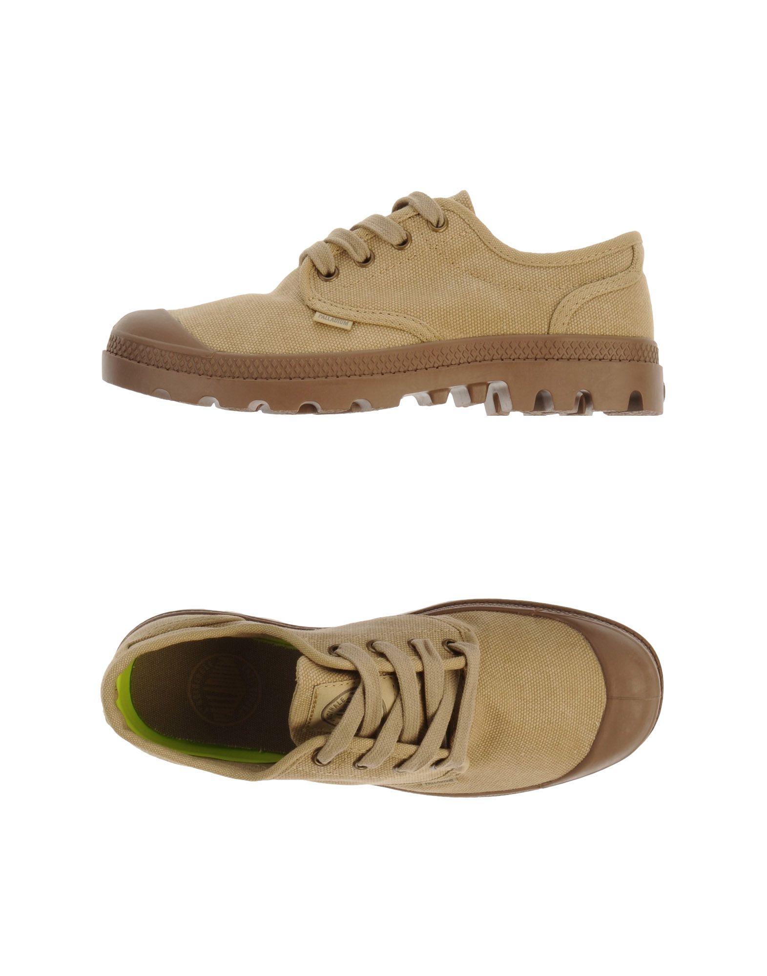 Foto Palladium Sneakers Mujer Beige