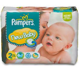 Foto Pampers Pañales New Baby Talla 2 Mini (3-6 Kg) - Pack Económico 1 X 240 Pañales