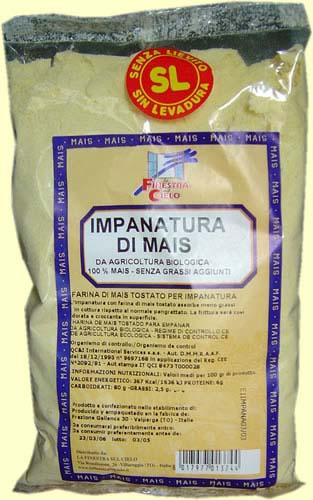 Foto Pan rallado - impanatura - maíz - La Finestra Sul Cielo - 500 gramos