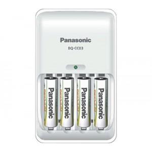 Foto Panasonic bq cc03 cargador + 4 aa
