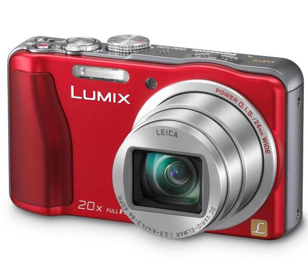 Foto Panasonic Lumix DMC-TZ30 - rojo Incluye Cargador, Batería de litio
