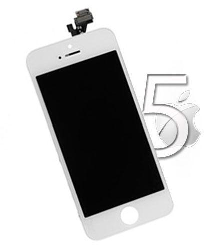 Foto Pant. tactil + lcd iphone 5 blanca (white)