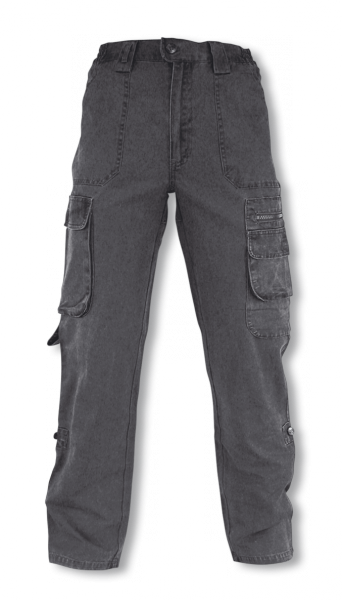 Foto Pantalón Barbaric Trecking de 100% Algodón Color Gris Tallas 36-54 30113-GR