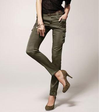Foto Pantalón battle slim. mujer
