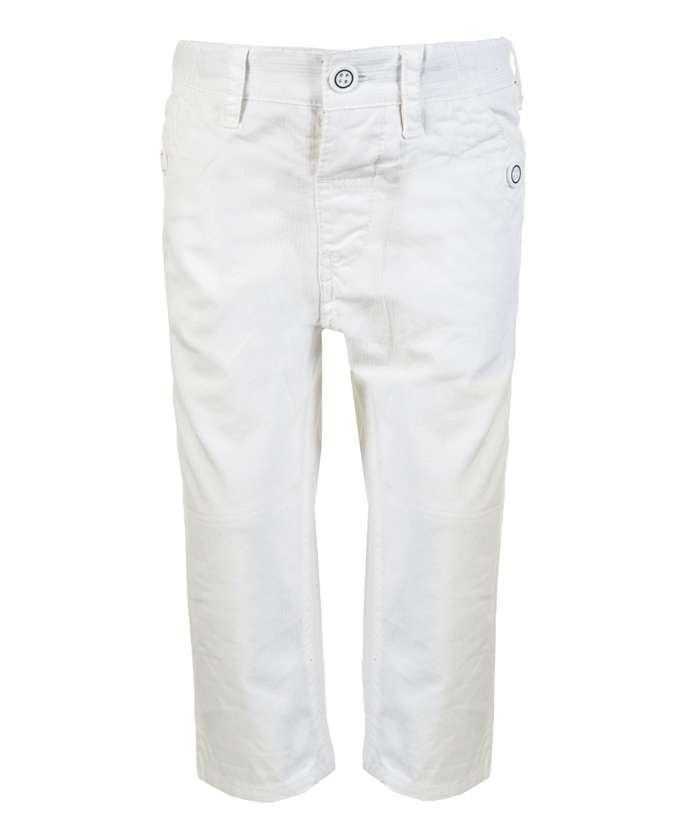 Foto Pantalón blanco de algodón