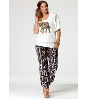 Foto Pantalón bombacho de mujer