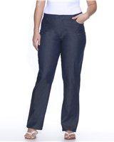 Foto Pantalón denim algodón/lyocell
